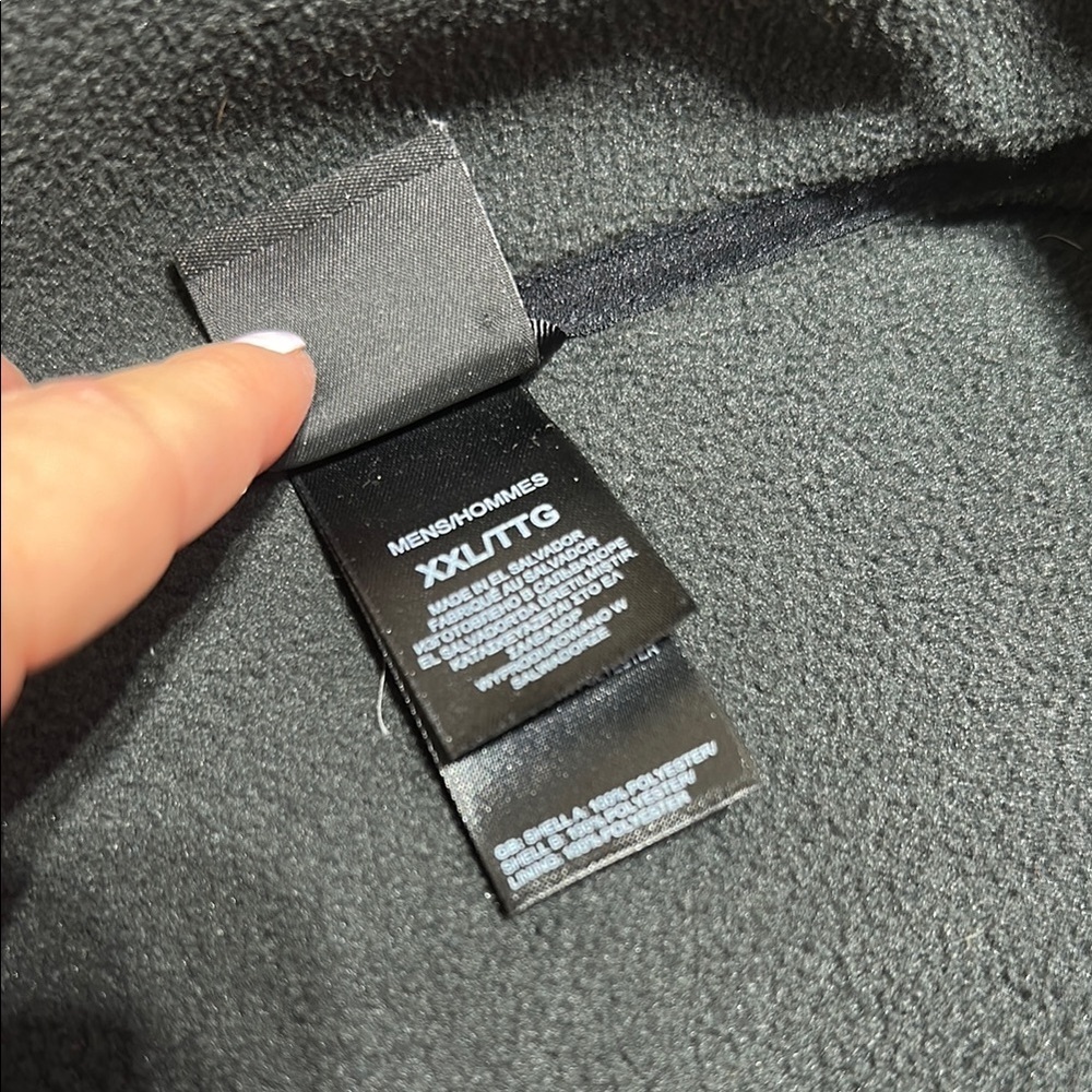 The North Face Black Performance fleece Jacket Men’s XXL - Picture 4 of 9